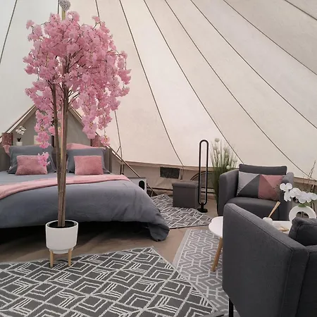 Tente Avec Jacuzzi Privatif Luxury tent